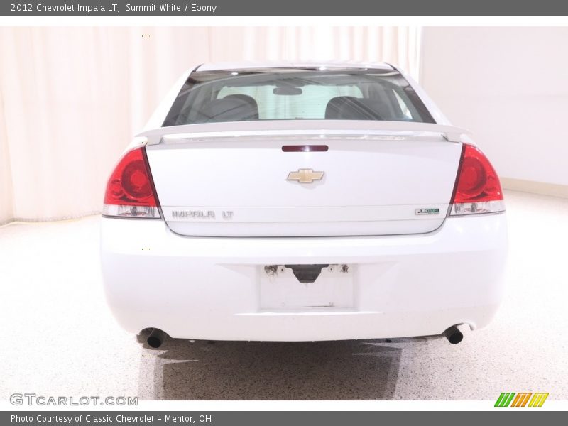 Summit White / Ebony 2012 Chevrolet Impala LT