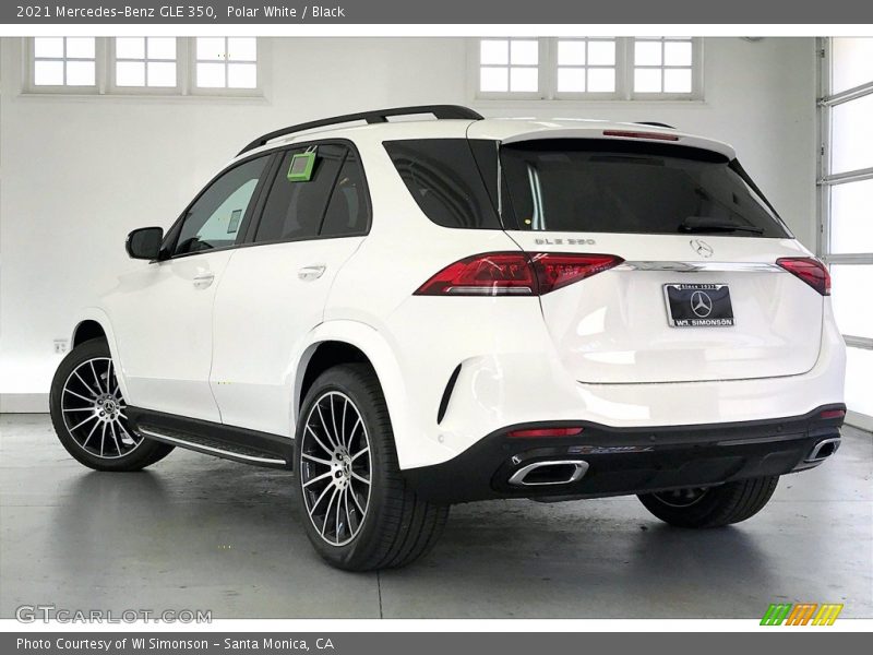 Polar White / Black 2021 Mercedes-Benz GLE 350