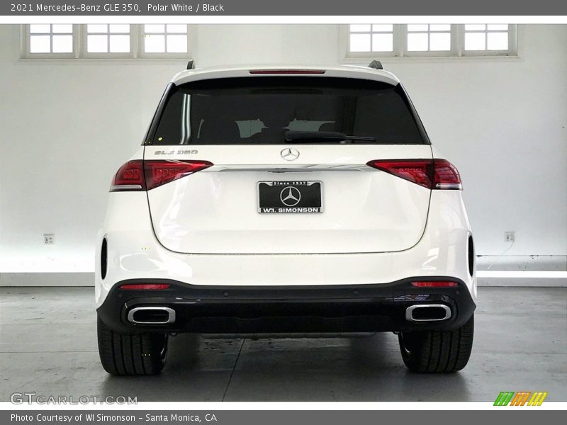 Polar White / Black 2021 Mercedes-Benz GLE 350