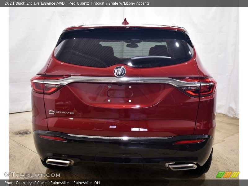 Red Quartz Tintcoat / Shale w/Ebony Accents 2021 Buick Enclave Essence AWD