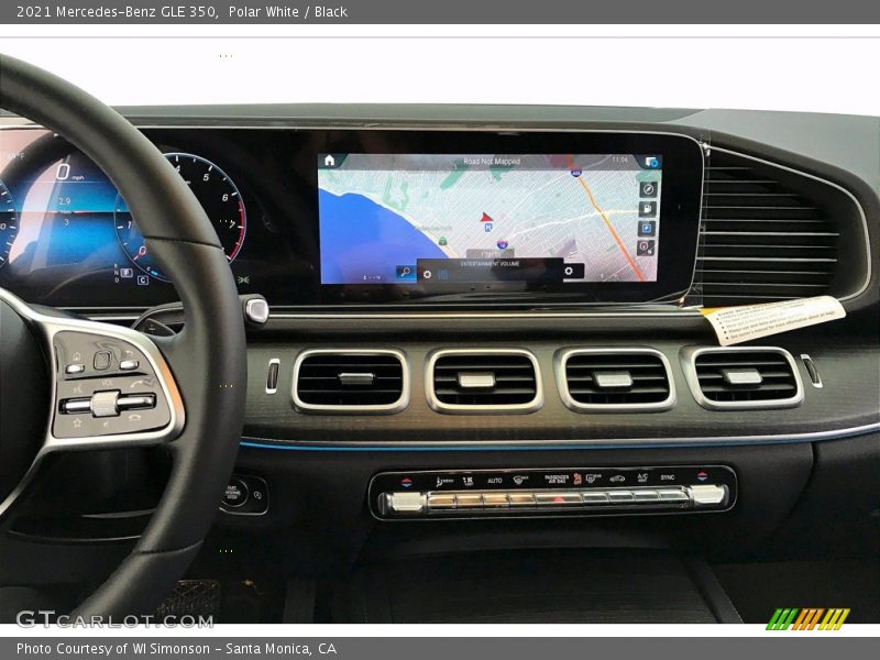 Polar White / Black 2021 Mercedes-Benz GLE 350