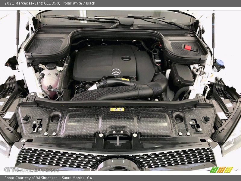Polar White / Black 2021 Mercedes-Benz GLE 350