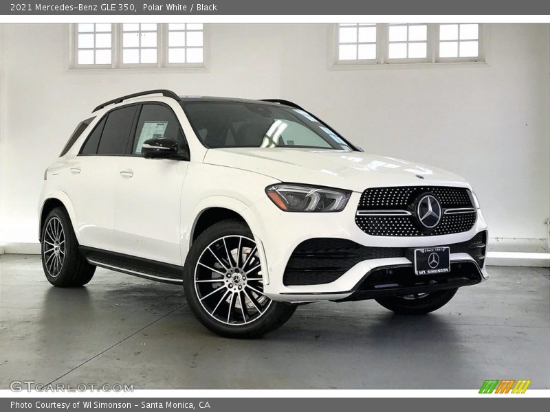 Polar White / Black 2021 Mercedes-Benz GLE 350