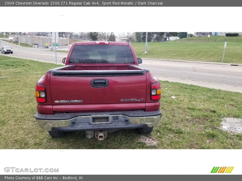 Sport Red Metallic / Dark Charcoal 2004 Chevrolet Silverado 1500 Z71 Regular Cab 4x4