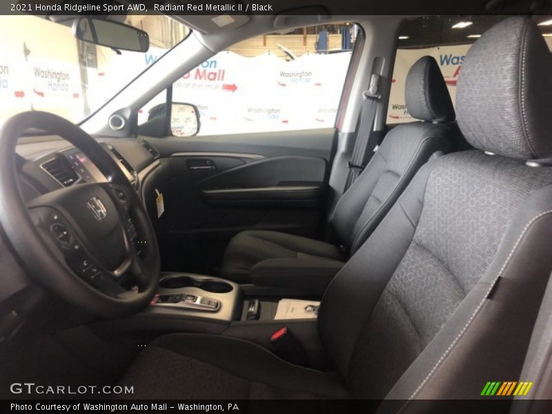Radiant Red Metallic II / Black 2021 Honda Ridgeline Sport AWD