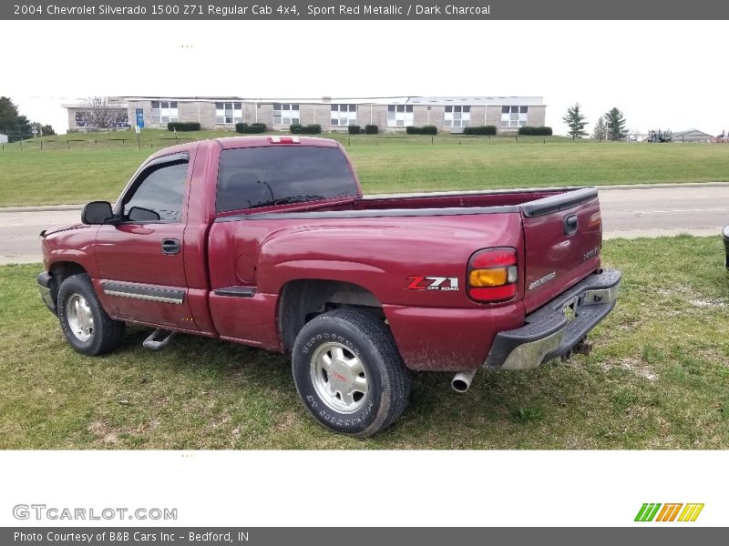 Sport Red Metallic / Dark Charcoal 2004 Chevrolet Silverado 1500 Z71 Regular Cab 4x4