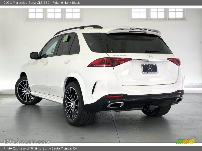 Polar White / Black 2021 Mercedes-Benz GLE 350