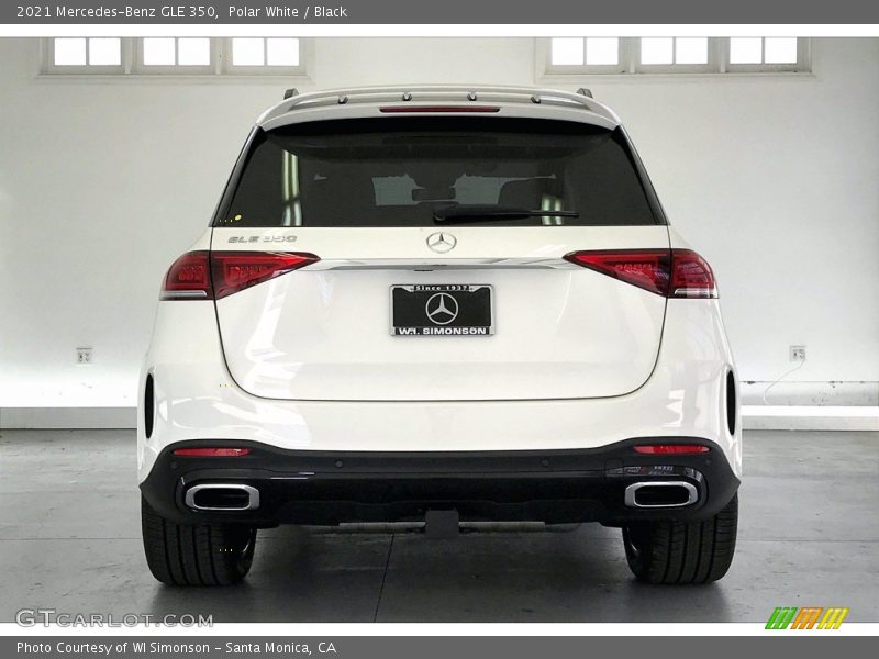 Polar White / Black 2021 Mercedes-Benz GLE 350