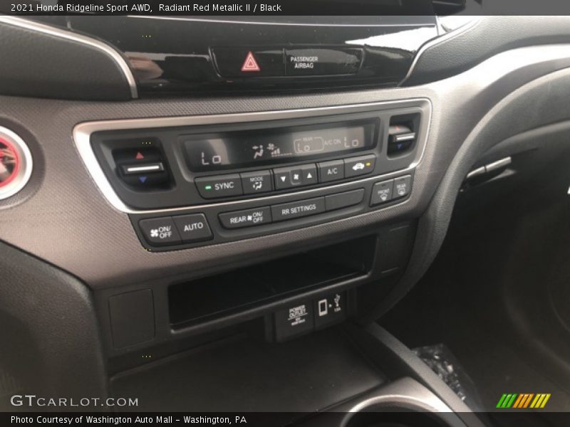 Radiant Red Metallic II / Black 2021 Honda Ridgeline Sport AWD