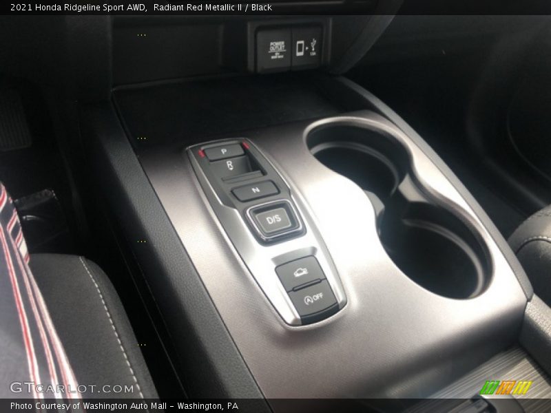 Radiant Red Metallic II / Black 2021 Honda Ridgeline Sport AWD
