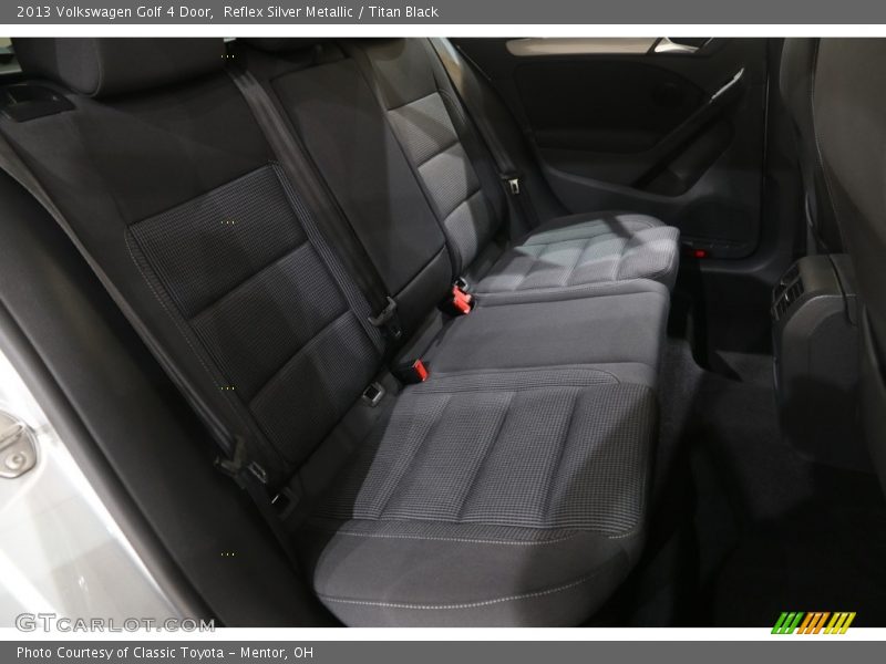 Reflex Silver Metallic / Titan Black 2013 Volkswagen Golf 4 Door