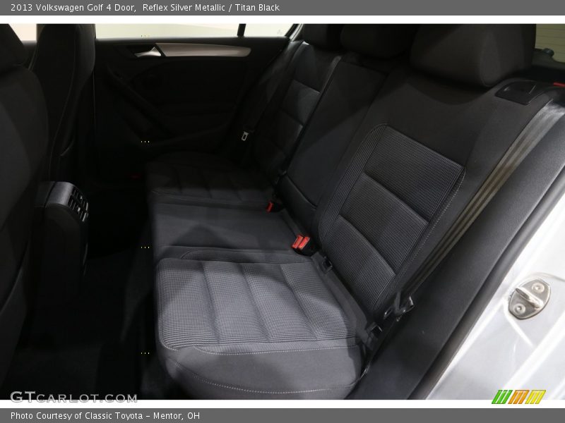 Reflex Silver Metallic / Titan Black 2013 Volkswagen Golf 4 Door