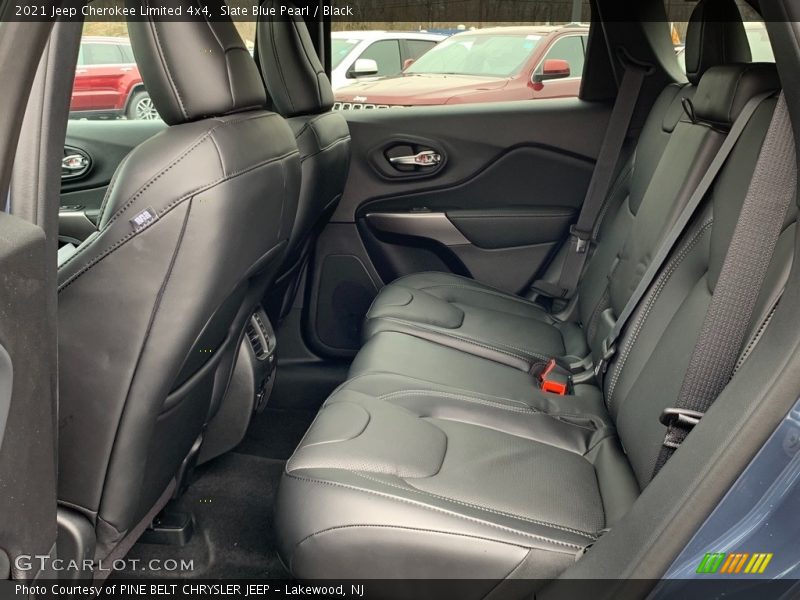 Slate Blue Pearl / Black 2021 Jeep Cherokee Limited 4x4