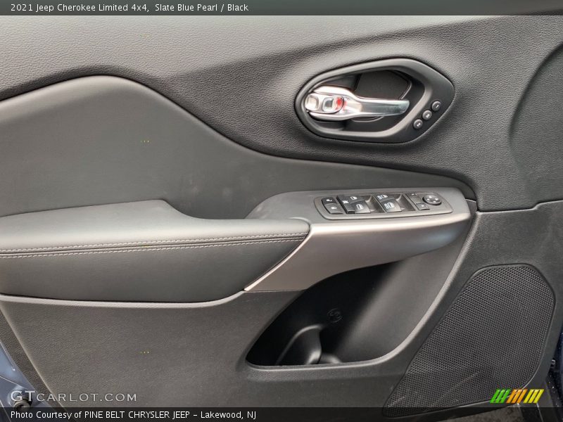 Slate Blue Pearl / Black 2021 Jeep Cherokee Limited 4x4
