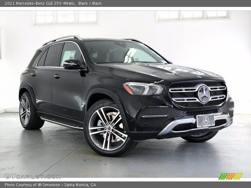 Black / Black 2021 Mercedes-Benz GLE 350 4Matic