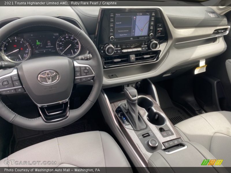 Ruby Flare Pearl / Graphite 2021 Toyota Highlander Limited AWD