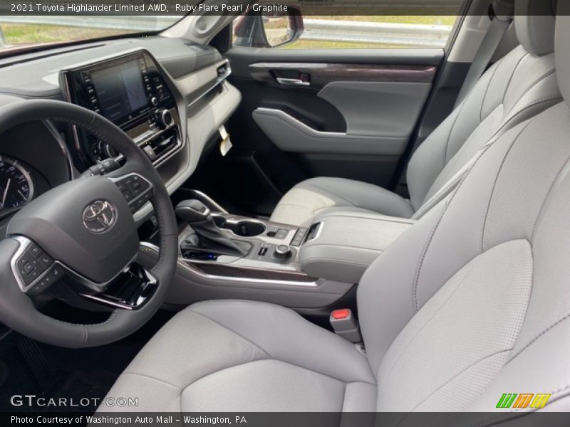 Ruby Flare Pearl / Graphite 2021 Toyota Highlander Limited AWD