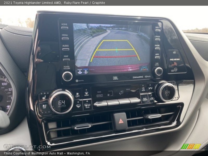 Ruby Flare Pearl / Graphite 2021 Toyota Highlander Limited AWD