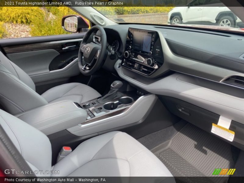 Ruby Flare Pearl / Graphite 2021 Toyota Highlander Limited AWD