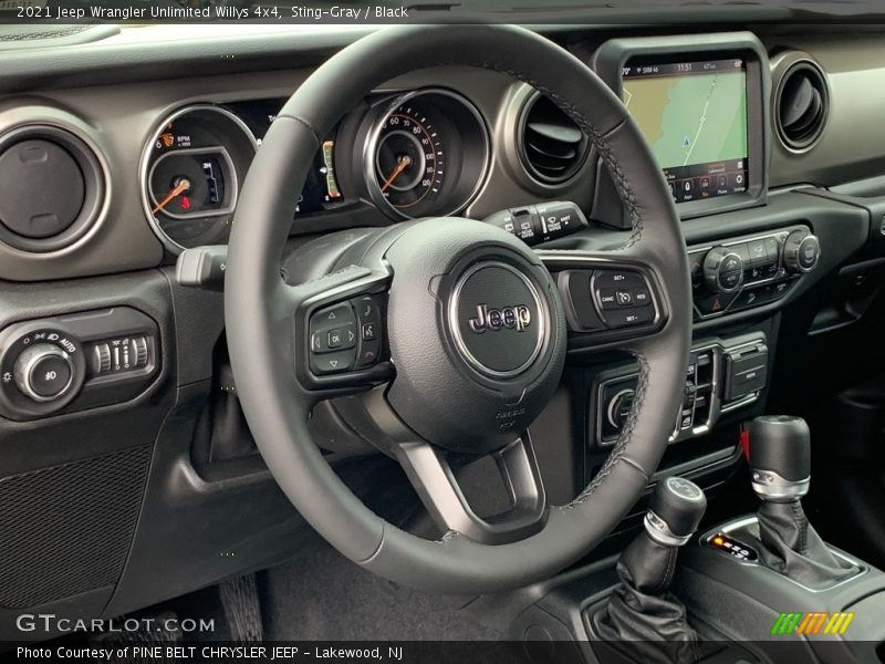 Sting-Gray / Black 2021 Jeep Wrangler Unlimited Willys 4x4