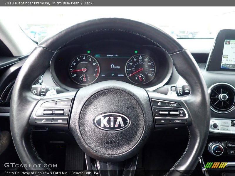  2018 Stinger Premium Steering Wheel