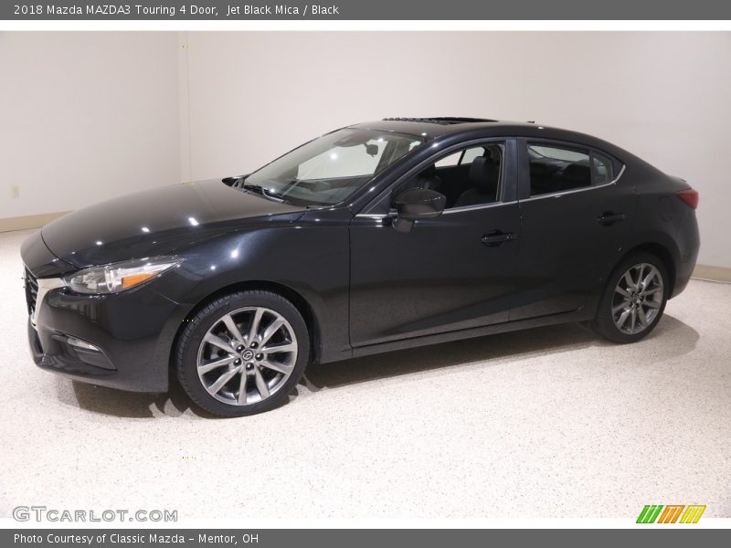 Jet Black Mica / Black 2018 Mazda MAZDA3 Touring 4 Door