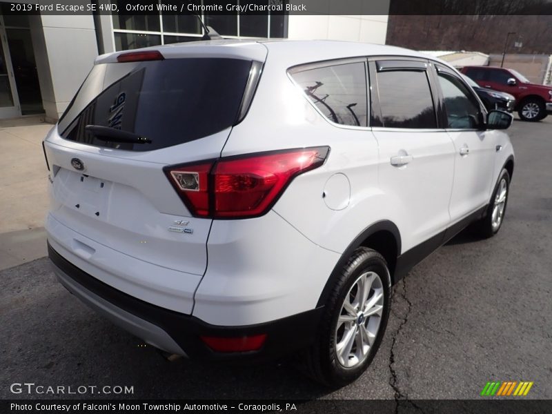 Oxford White / Chromite Gray/Charcoal Black 2019 Ford Escape SE 4WD