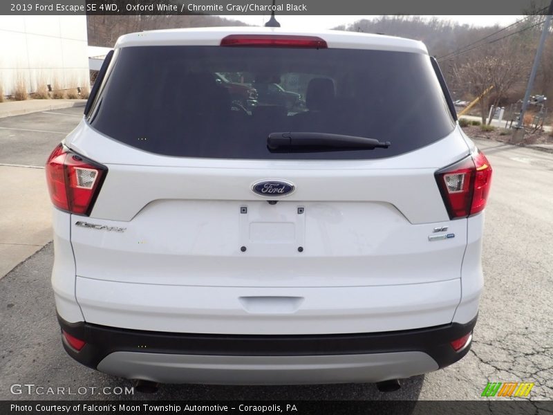 Oxford White / Chromite Gray/Charcoal Black 2019 Ford Escape SE 4WD