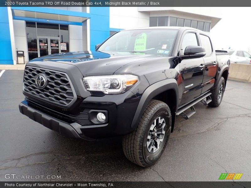 Midnight Black Metallic / Black 2020 Toyota Tacoma TRD Off Road Double Cab 4x4