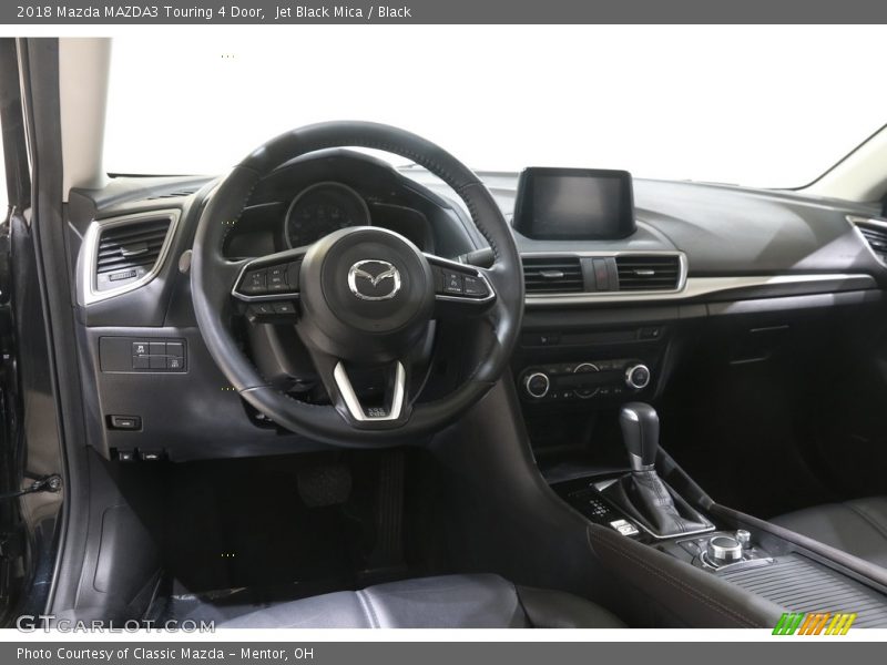 Jet Black Mica / Black 2018 Mazda MAZDA3 Touring 4 Door