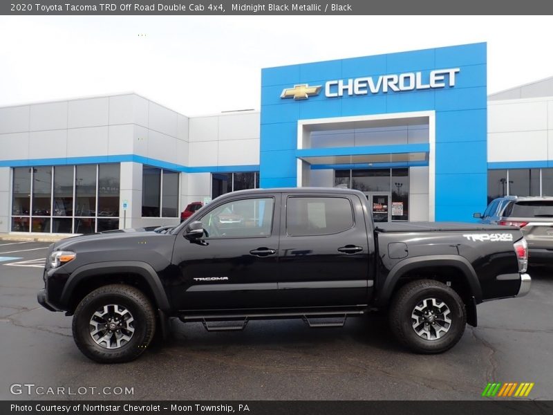 Midnight Black Metallic / Black 2020 Toyota Tacoma TRD Off Road Double Cab 4x4