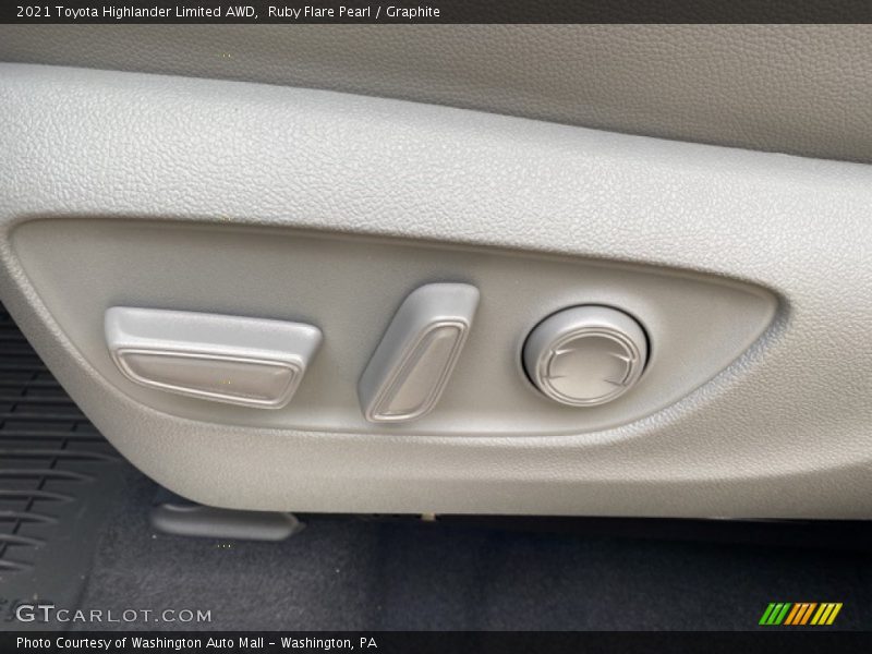 Ruby Flare Pearl / Graphite 2021 Toyota Highlander Limited AWD