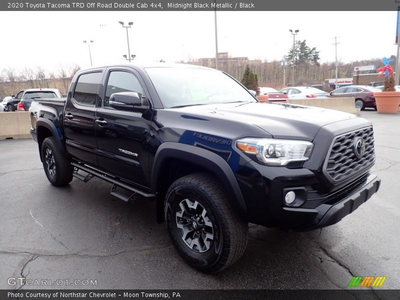 Midnight Black Metallic / Black 2020 Toyota Tacoma TRD Off Road Double Cab 4x4