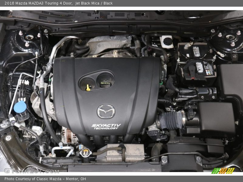 Jet Black Mica / Black 2018 Mazda MAZDA3 Touring 4 Door