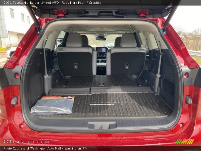 Ruby Flare Pearl / Graphite 2021 Toyota Highlander Limited AWD