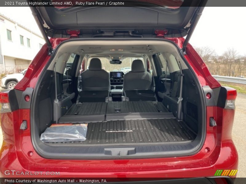 Ruby Flare Pearl / Graphite 2021 Toyota Highlander Limited AWD