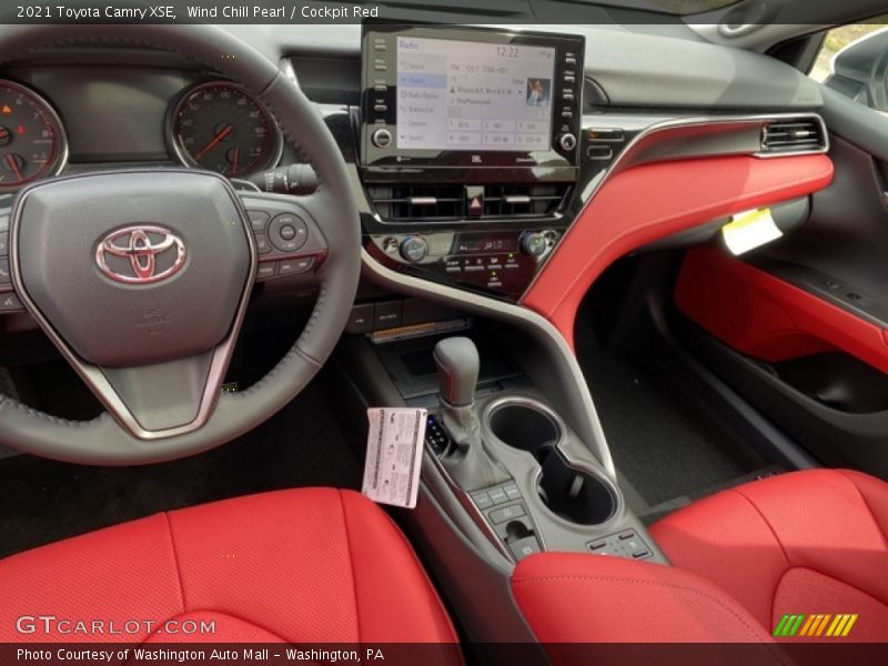 Front Seat of 2021 Camry XSE