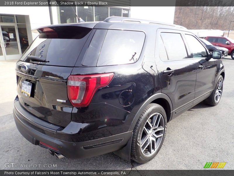 Shadow Black / Ebony Black 2018 Ford Explorer Sport 4WD