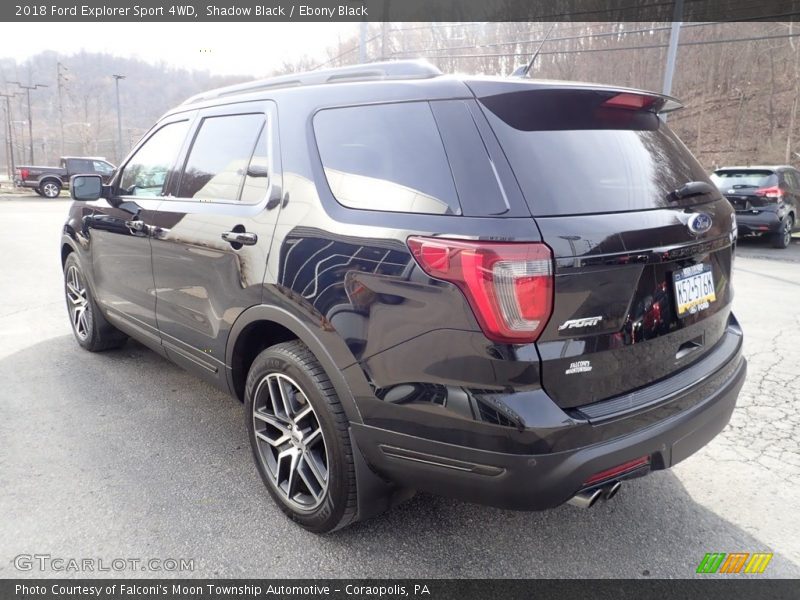 Shadow Black / Ebony Black 2018 Ford Explorer Sport 4WD