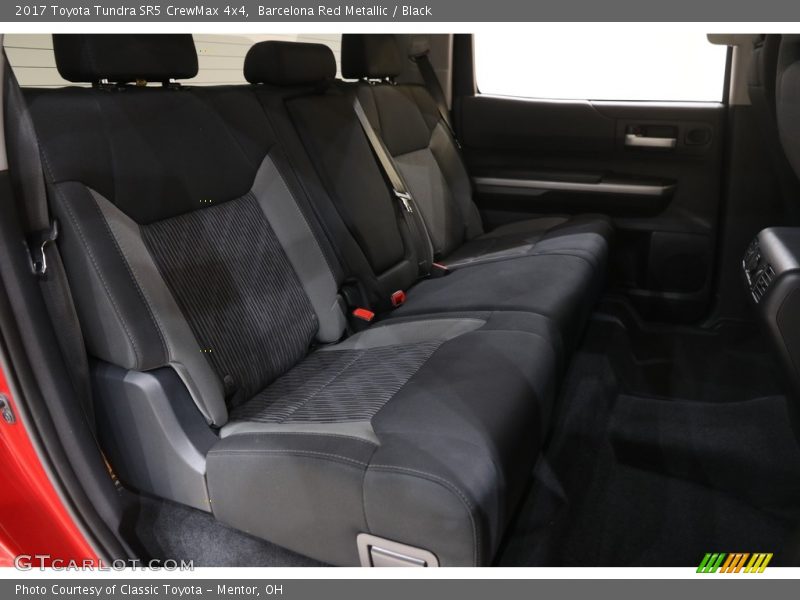 Barcelona Red Metallic / Black 2017 Toyota Tundra SR5 CrewMax 4x4