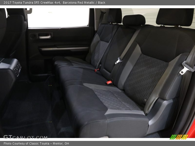 Barcelona Red Metallic / Black 2017 Toyota Tundra SR5 CrewMax 4x4