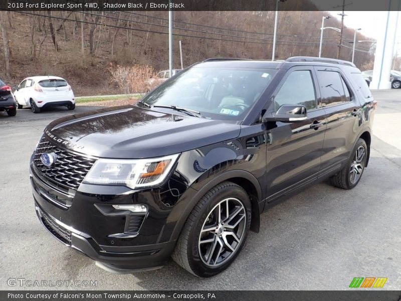 Shadow Black / Ebony Black 2018 Ford Explorer Sport 4WD