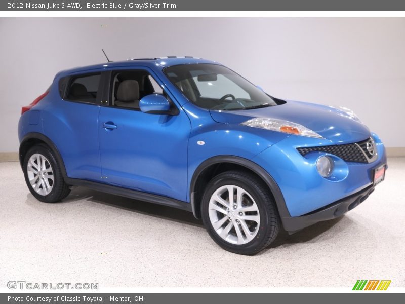 Electric Blue / Gray/Silver Trim 2012 Nissan Juke S AWD