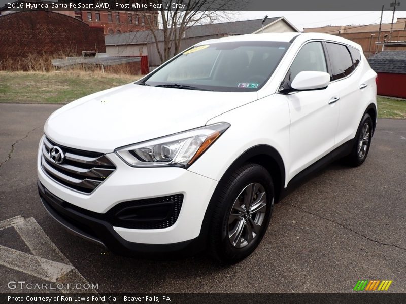  2016 Santa Fe Sport AWD Frost White Pearl