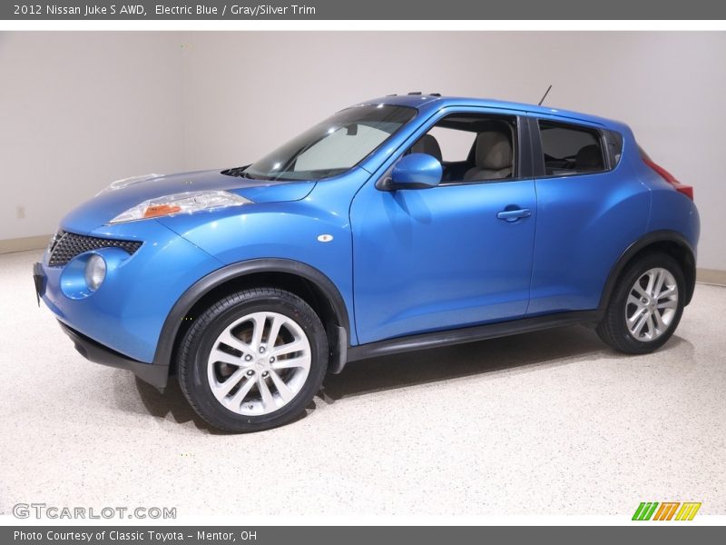 Electric Blue / Gray/Silver Trim 2012 Nissan Juke S AWD