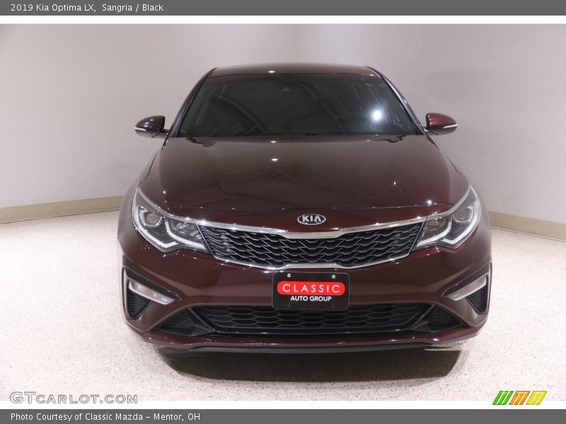 Sangria / Black 2019 Kia Optima LX