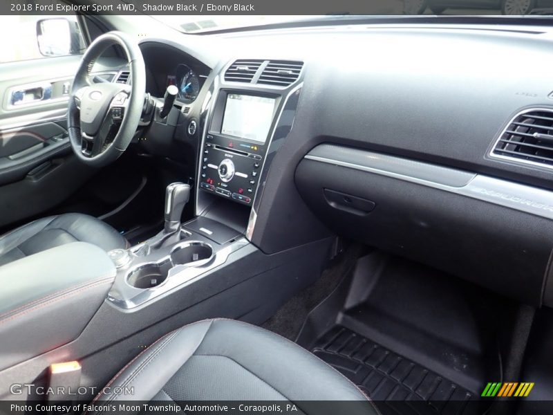 Shadow Black / Ebony Black 2018 Ford Explorer Sport 4WD
