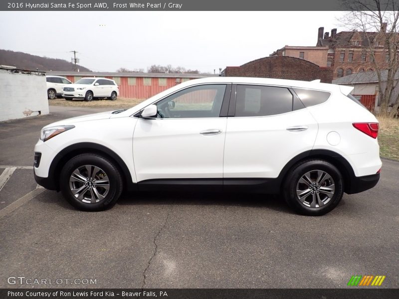  2016 Santa Fe Sport AWD Frost White Pearl