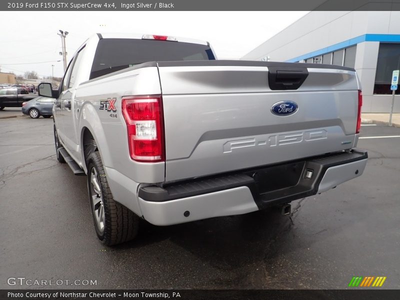 Ingot Silver / Black 2019 Ford F150 STX SuperCrew 4x4