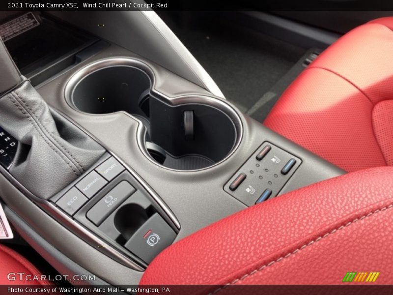 Controls of 2021 Camry XSE